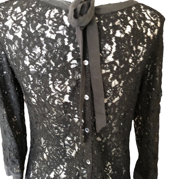 Aritzia Babaton Lace blouse - Picture 4 of 11